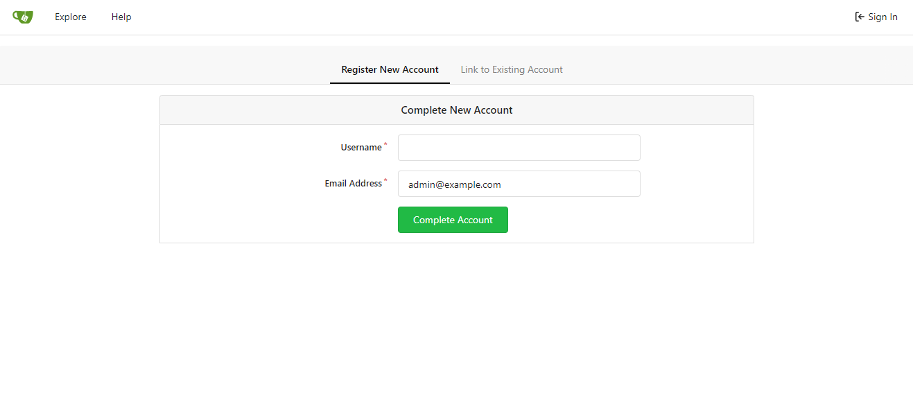 Después de iniciar sesión