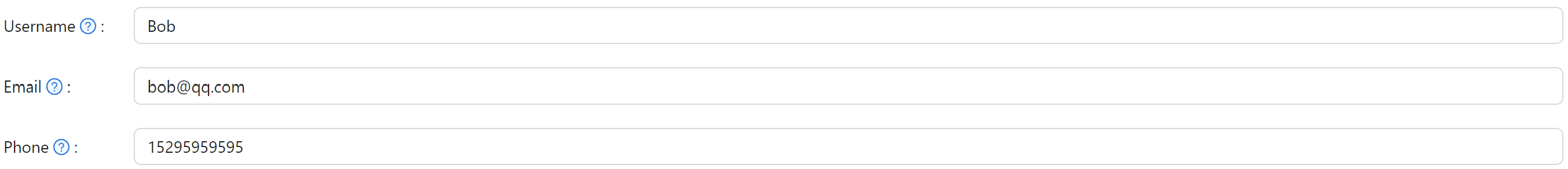 Configurer les informations utilisateur correspondant au code d'invitation