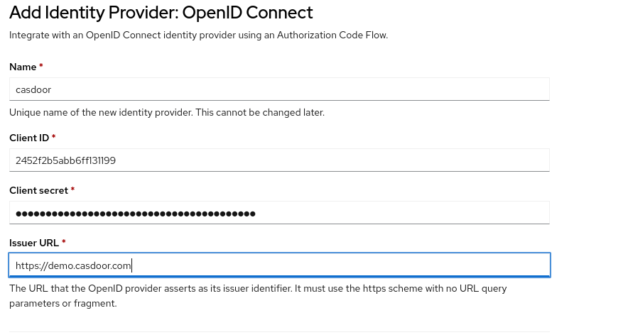 Configurer OIDC