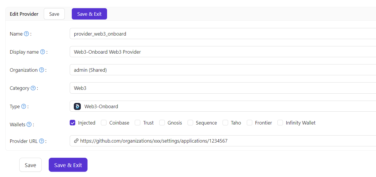 web3-onboard web3プロバイダーを作成する