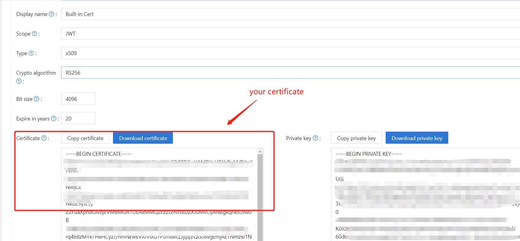 Configuração de Certificação Casdoor