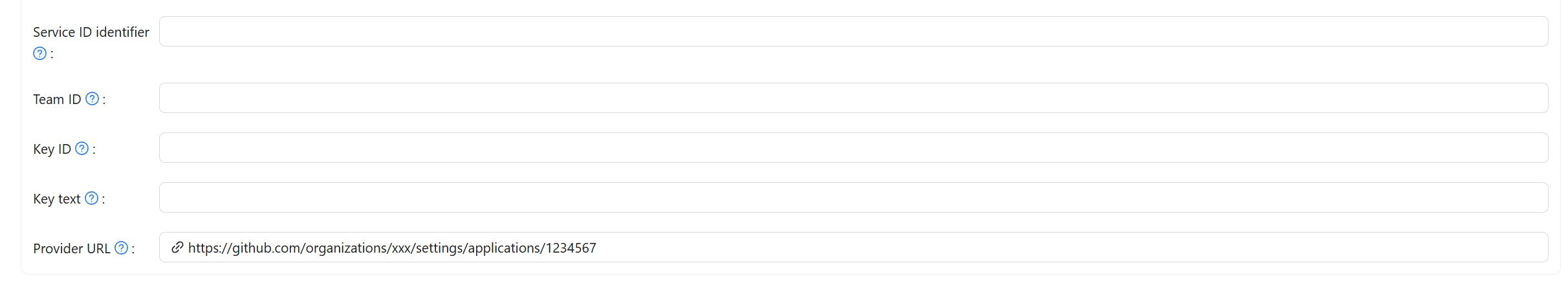 Configure Casdoor Provider